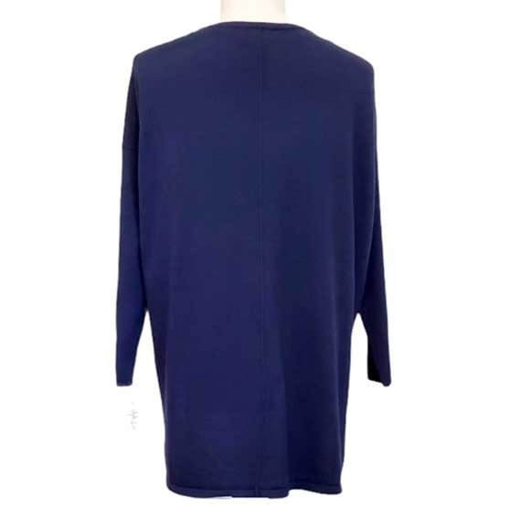 Style % Co. Navy lightweight knit tunic-NWT- Small - Picture 2 of 3